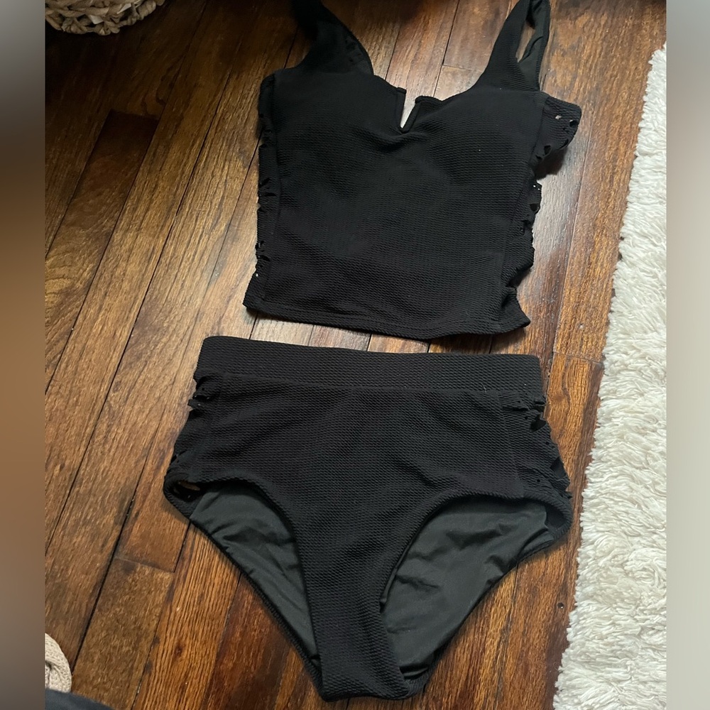 Black Women's Bathing Suit